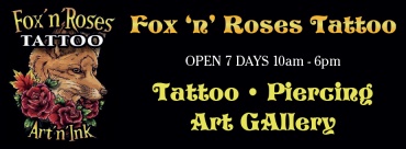 Fox ‘n’ Roses Tattoo and Art Gallery Fox ‘n’ Roses Tattoo and Art Gallery