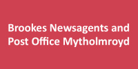 Brookes Newsagents and Post Office Mytholmroyd