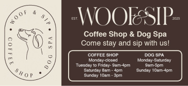 Woof & Sip - Coffee Shop and Dog Spa