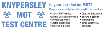 Knypersley MOT Test Centre Ltd