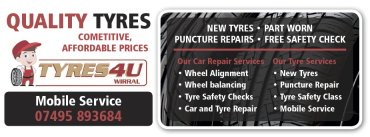 Tyres 4 U Wirral Ltd